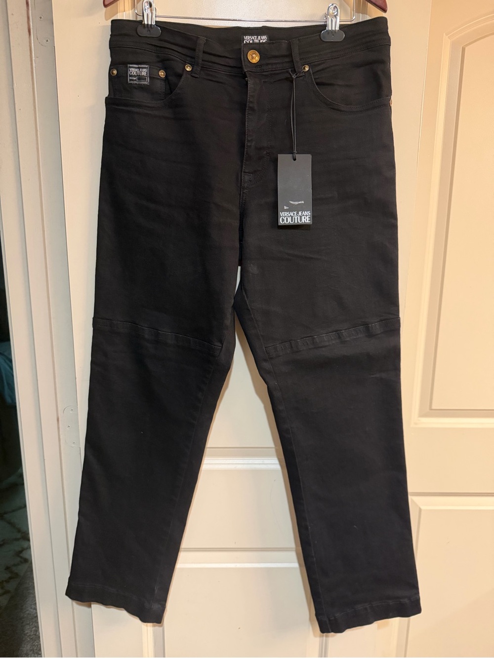 Versace Jeans Couture Collection Men’s Black Slim Jeans